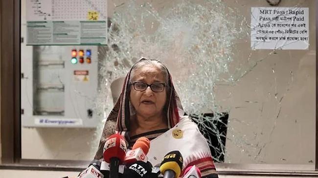 metro rail station prime minister sheikh hasina