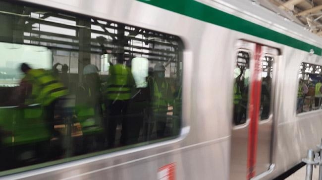 metro rail uttara agargon inner