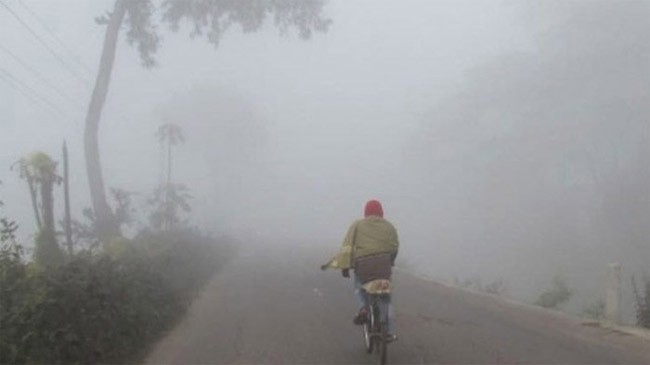mild foggy weather