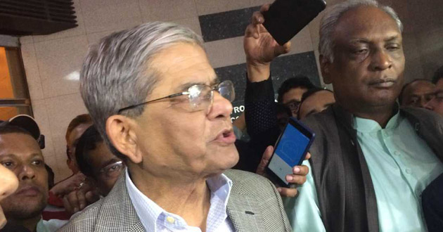 mirza fakhrul islam alamgir breefing