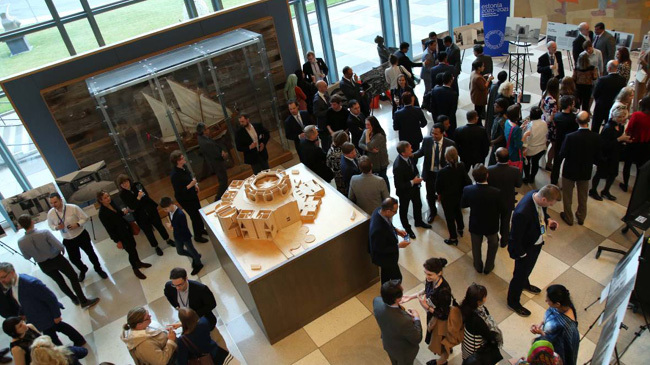 model of the parliament building