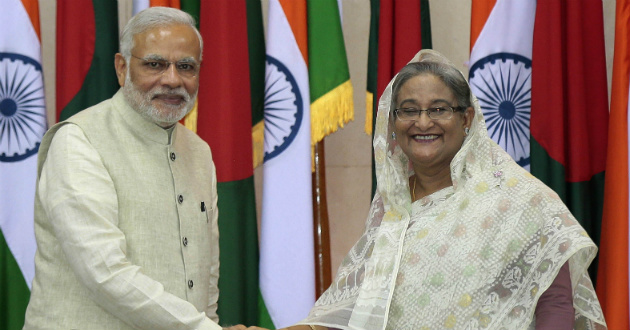 modi and sheikh hasina