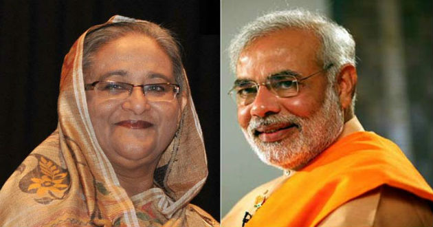 modi hasina