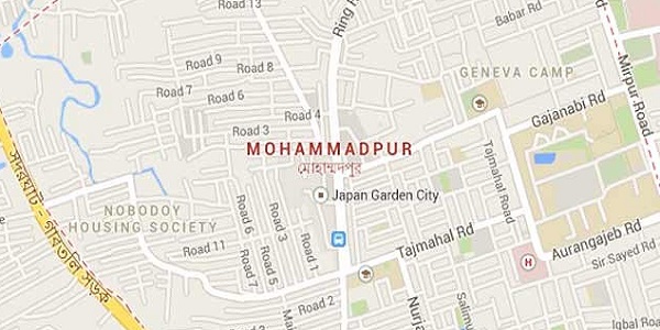 mohammadpur map