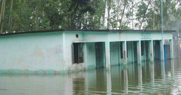 more than 2300 educational institute shut off for flood