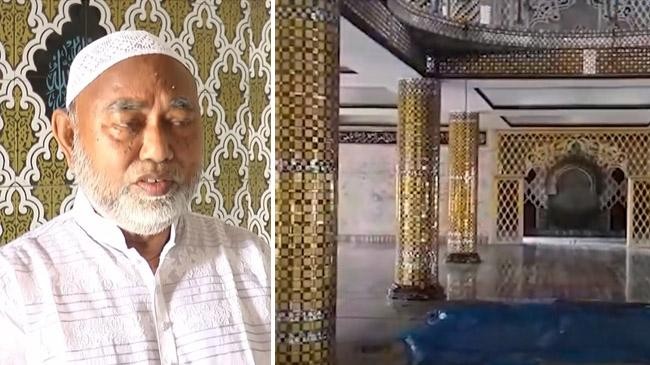mosque in bangladesh in the style of taj mahal 1