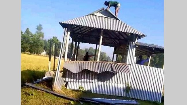 mosque was demolished