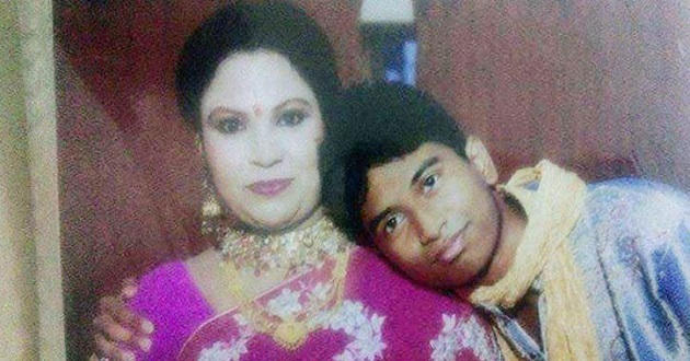 mother son murder
