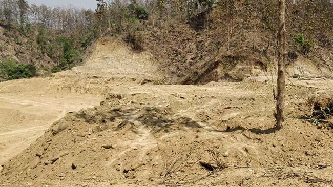 mountain cut bandarban