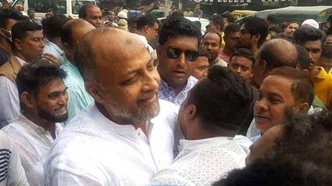 mp latif in election campign