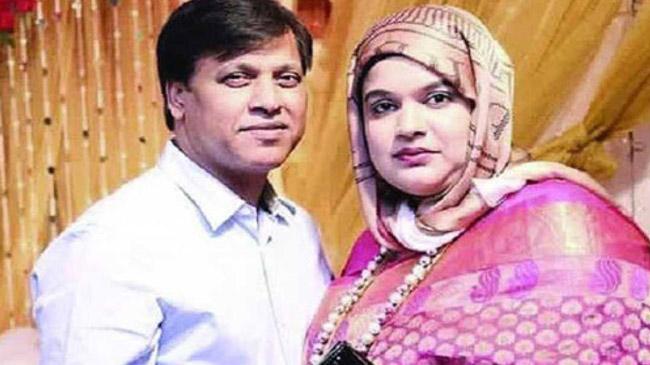 mp papul and his wife