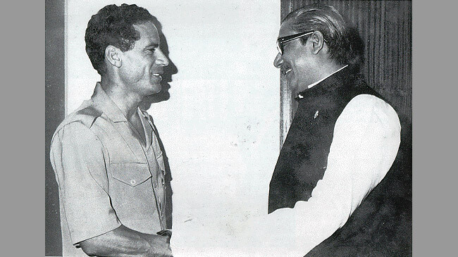 muammar gaddafi shekh mujibur rahman