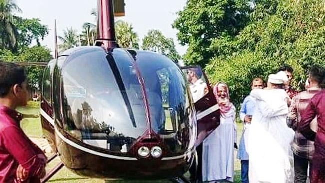 mufti faruquee jossor helicopter