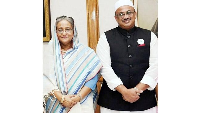 murad with pm hasina