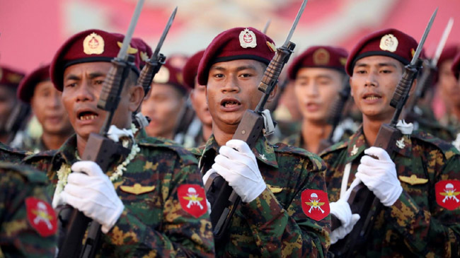 myanmar army 