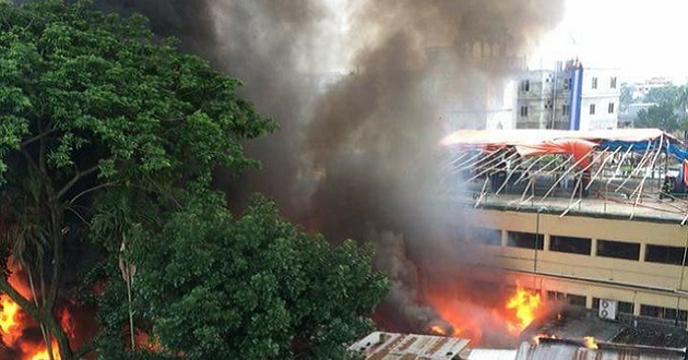 mymensingh market fire