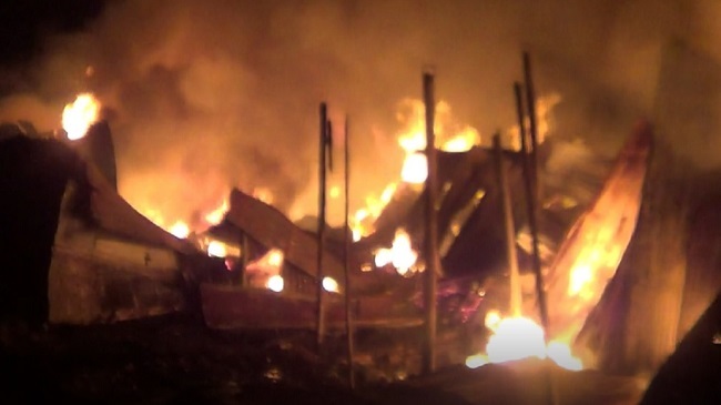 natore on fire