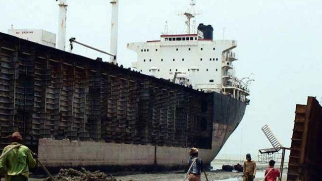 nb steel shipbreaking yard