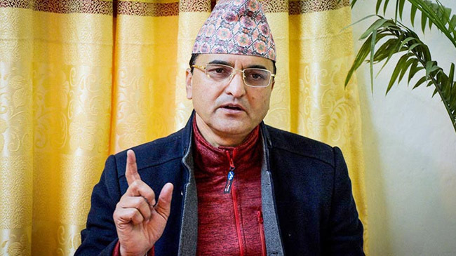 nepal minister joges vattarai