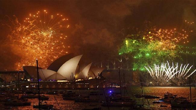 new years fireworks australia