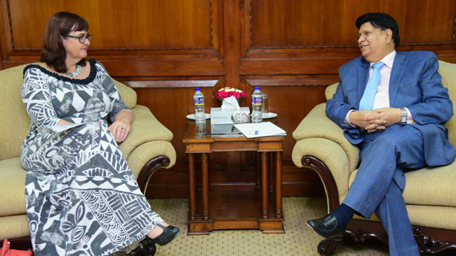 newzeland high commisioner with abdul momen