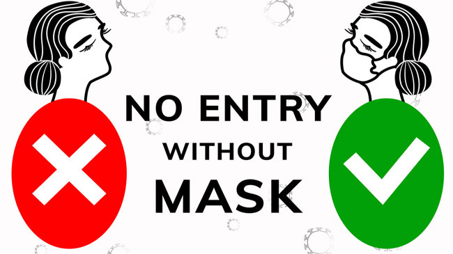 no mask no entry