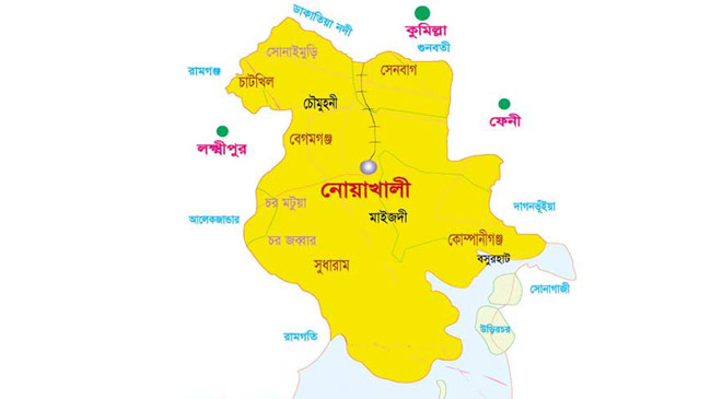 noakhali map 1