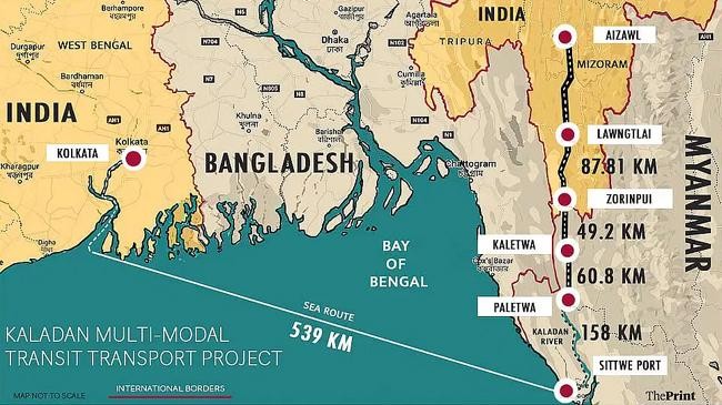 north east link to kolkata will be via sea