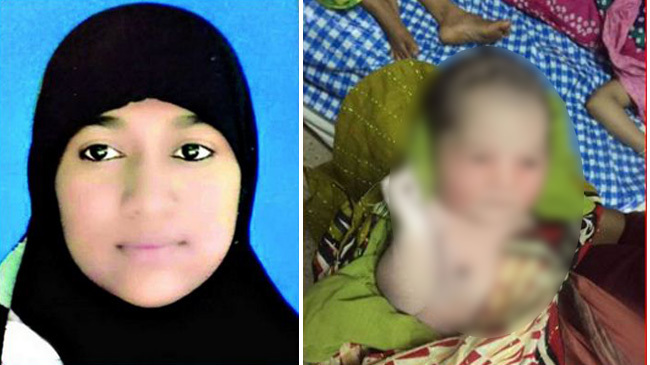 nusrat case accused moni give a child