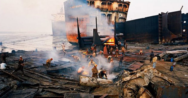 old ship broken area bangladesh