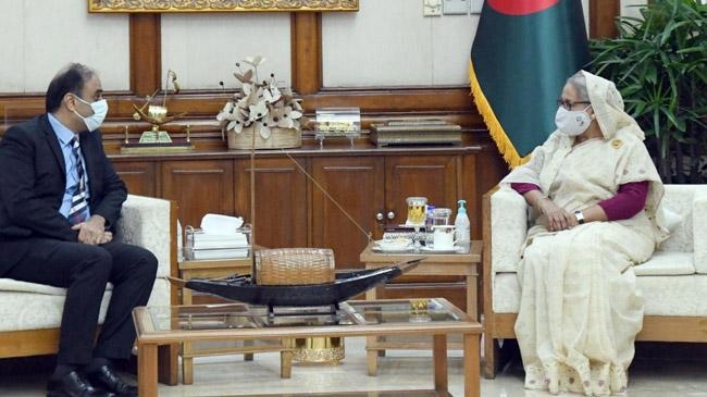 pakistan ambassador meets pm hasina