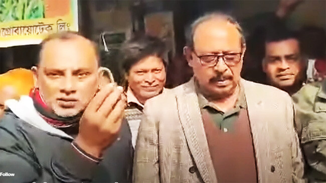 পঞ্চগড়ে আওয়ামী লীগ কার্যালয়ের তালা খোলার অভিযোগে বিতর্কে বিএনপি নেতা