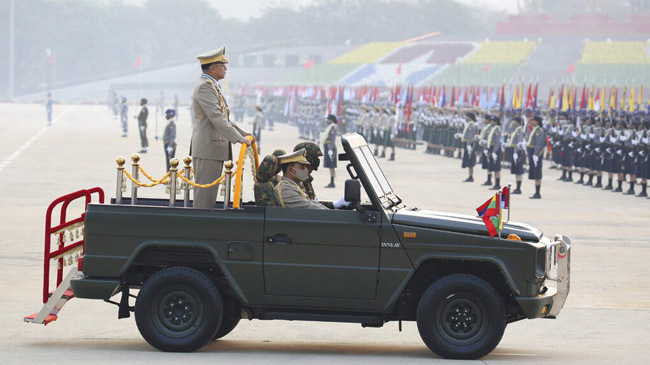 parade of myanmar