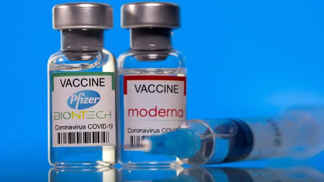 pfizer and moderna vacc