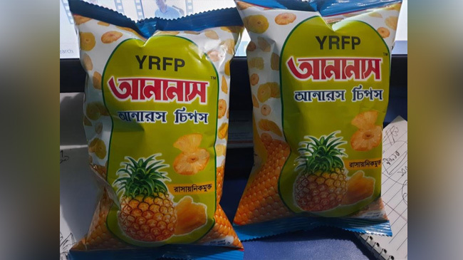 pineapple chips