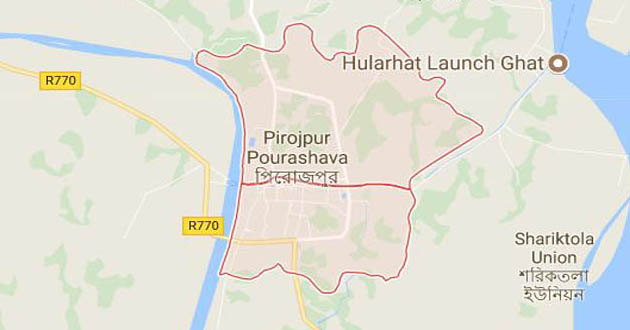 pirojpur map