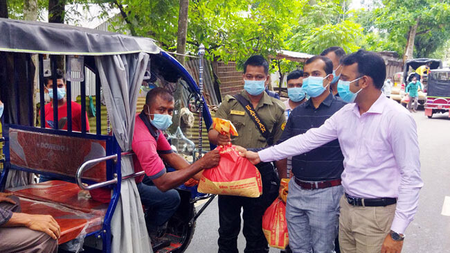 pirojpur uno distribute foods auto driver