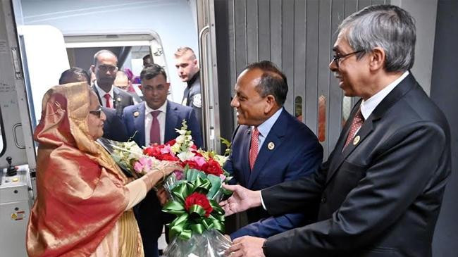 pm arrives in ny to attend 78th unga session
