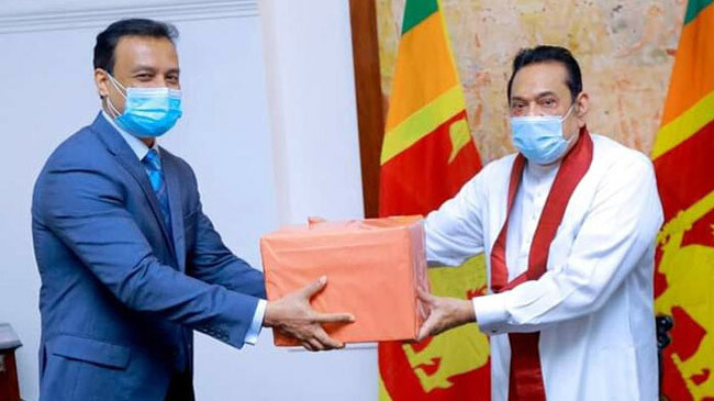 pm gift mango sri lanka