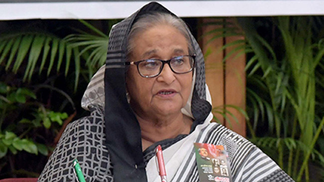 pm hasina 3 november