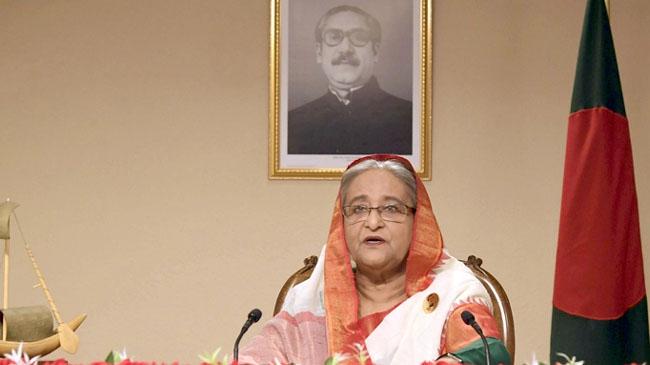 pm hasina adress nation new