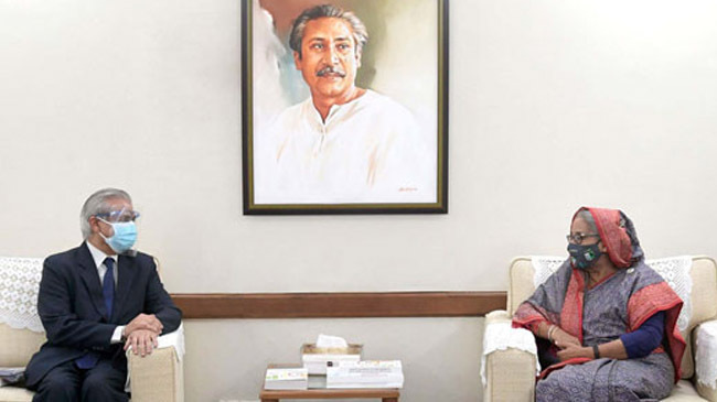 pm hasina and adb representative