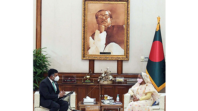 pm hasina and dorisami