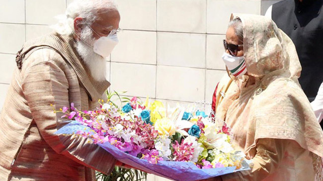 pm hasina and modi