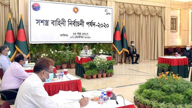 pm hasina armed forces