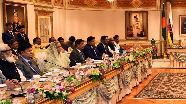 pm hasina brunai tour
