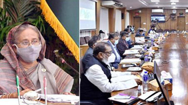 pm hasina cabinet meeting
