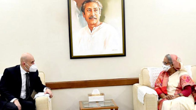 pm hasina egypt embassador