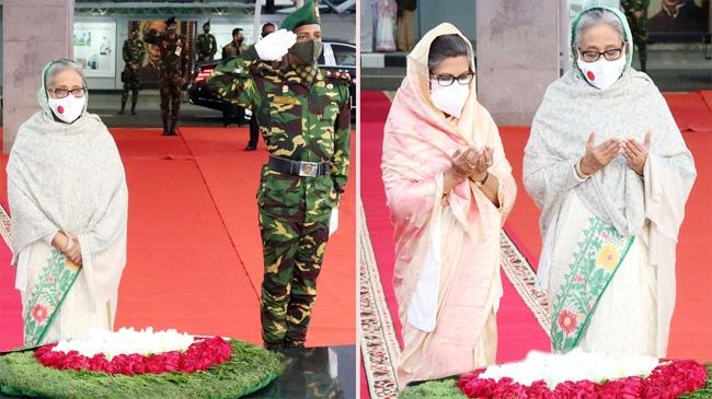 pm hasina homage