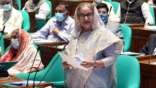 pm hasina in parliament 4